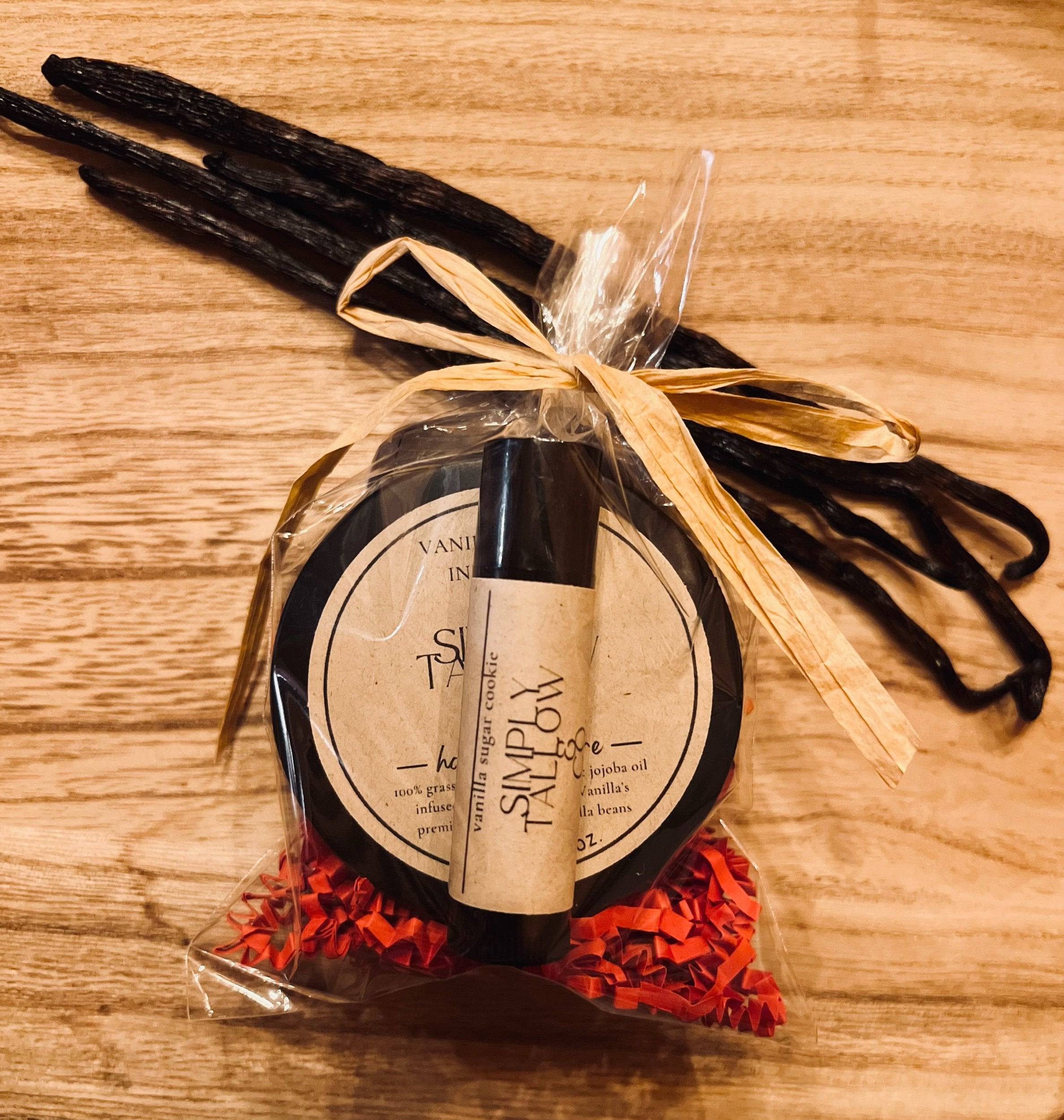 Vanilla Bean Infused Tallow Gift Set