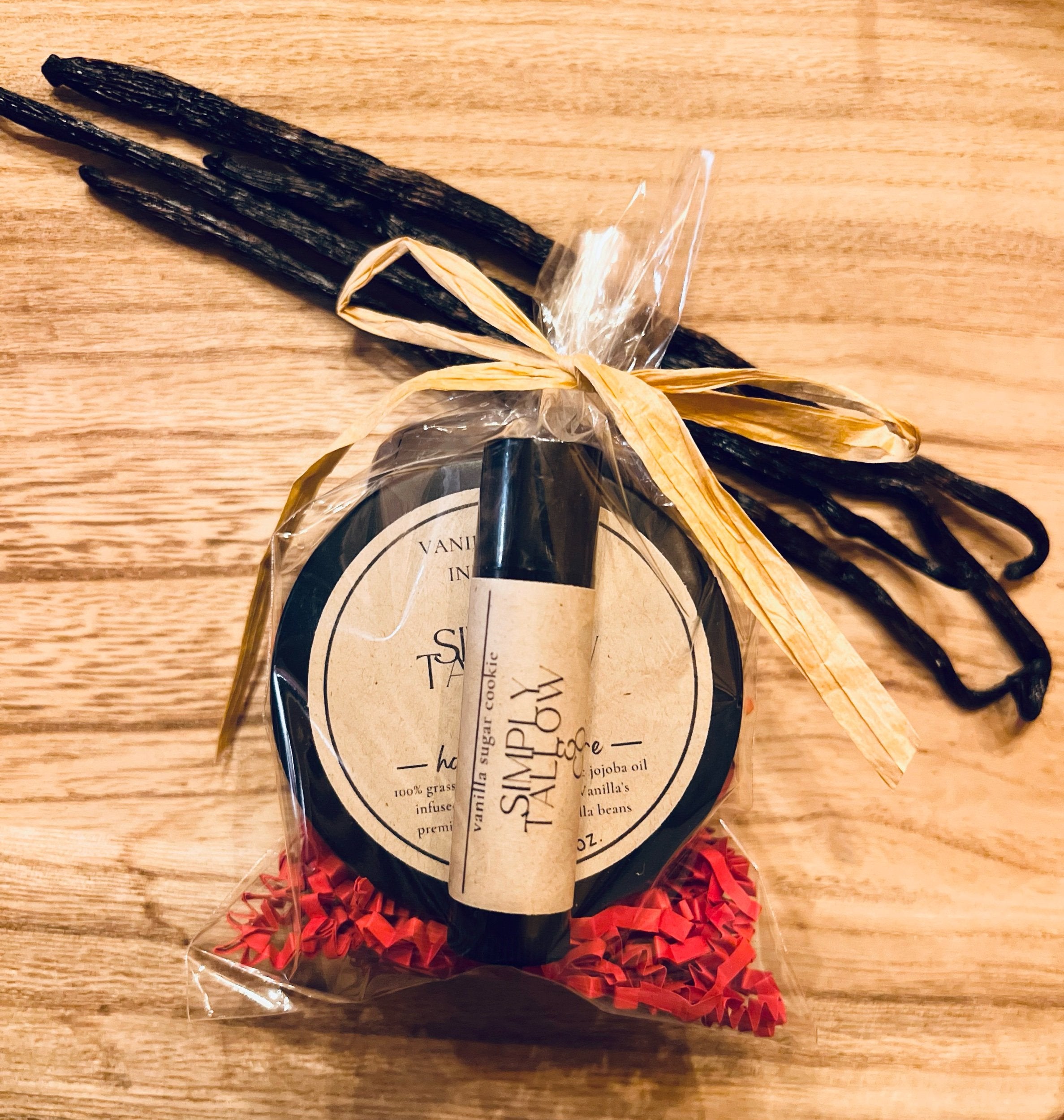 Vanilla Bean Infused Tallow Gift Set