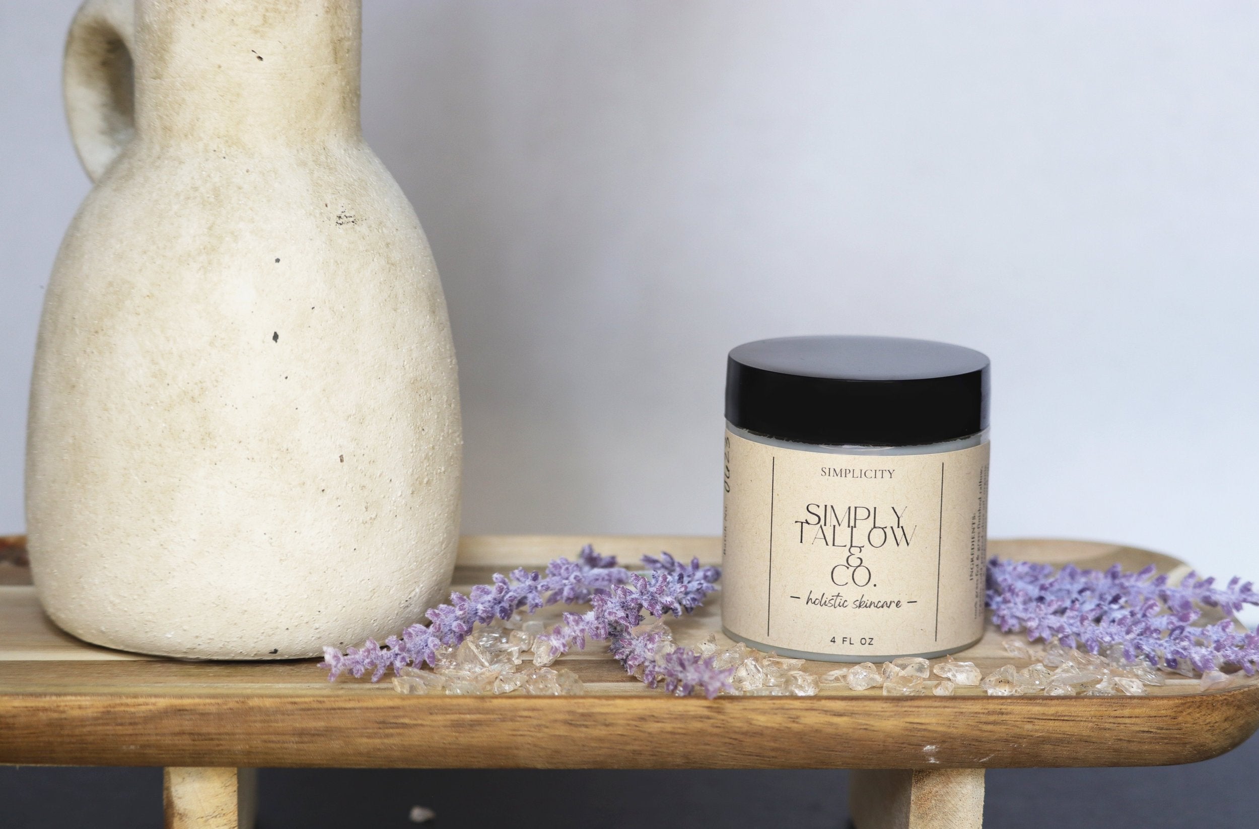 all natural skincare for body with whipped beef tallow