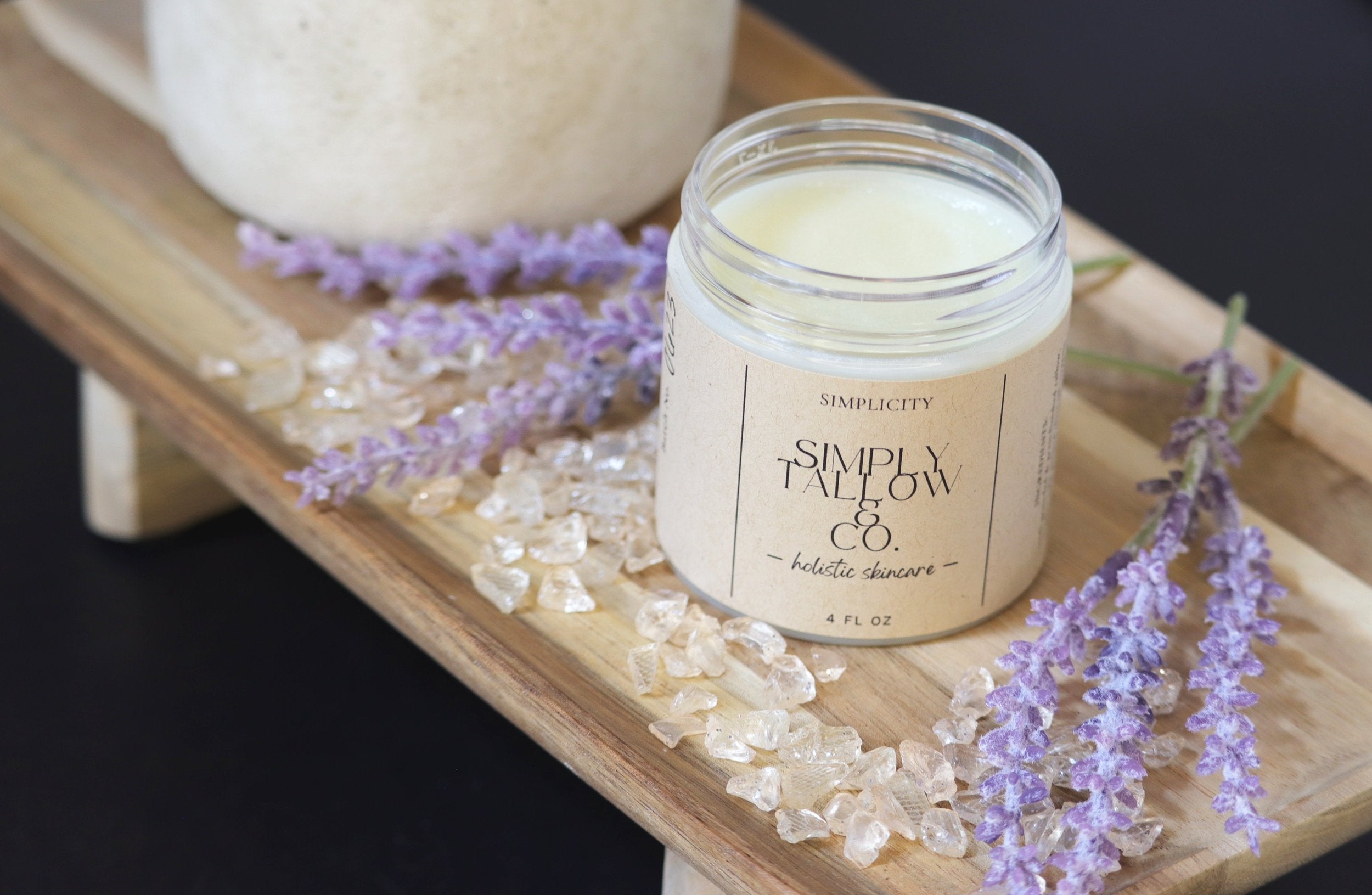 all natural skincare for body with beef tallow balm